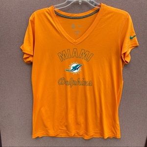 Nike Miami Dolphins NFL v neck‎ T-shirt